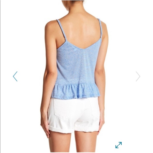 Socialite Cinched Peplum Cami NWOT - Picture 2 of 6